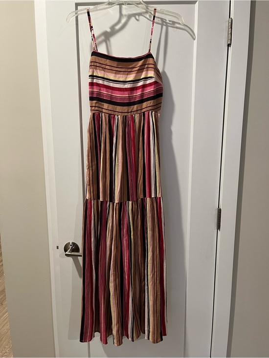 aerie Dresses & Skirts - NWT Aerie Striped Maxi Dress with Low Back